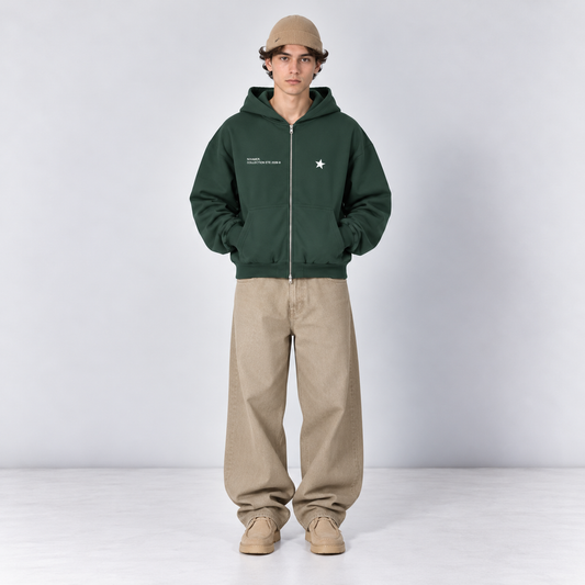 Hoodie Zip - La vie est belle | +3 couleurs