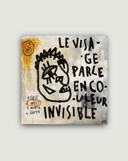 LE VISAGE - Toile 06/10