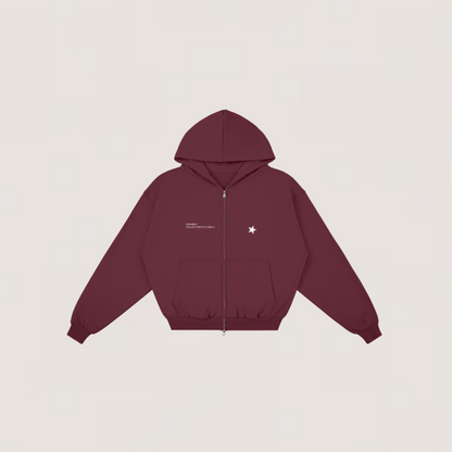 Hoodie Zip - La vie est belle | +3 couleurs