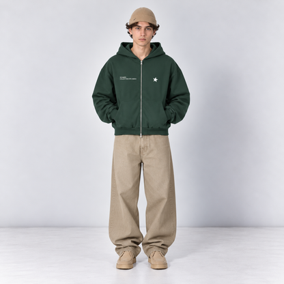 Hoodie Zip - La vie est belle | +3 couleurs