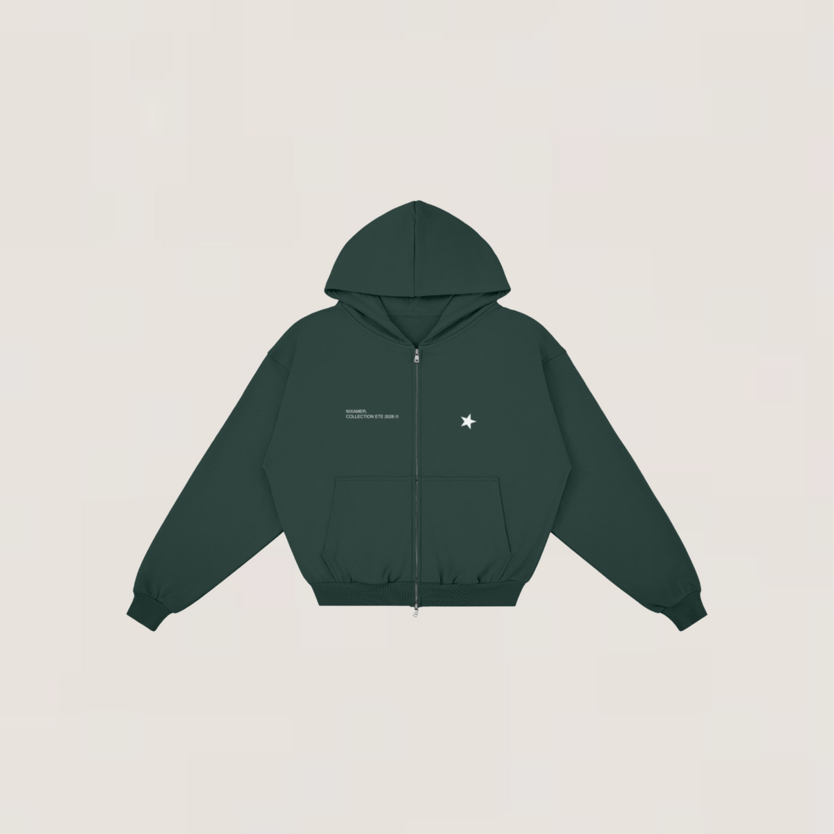 Hoodie Zip - La vie est belle | +3 couleurs