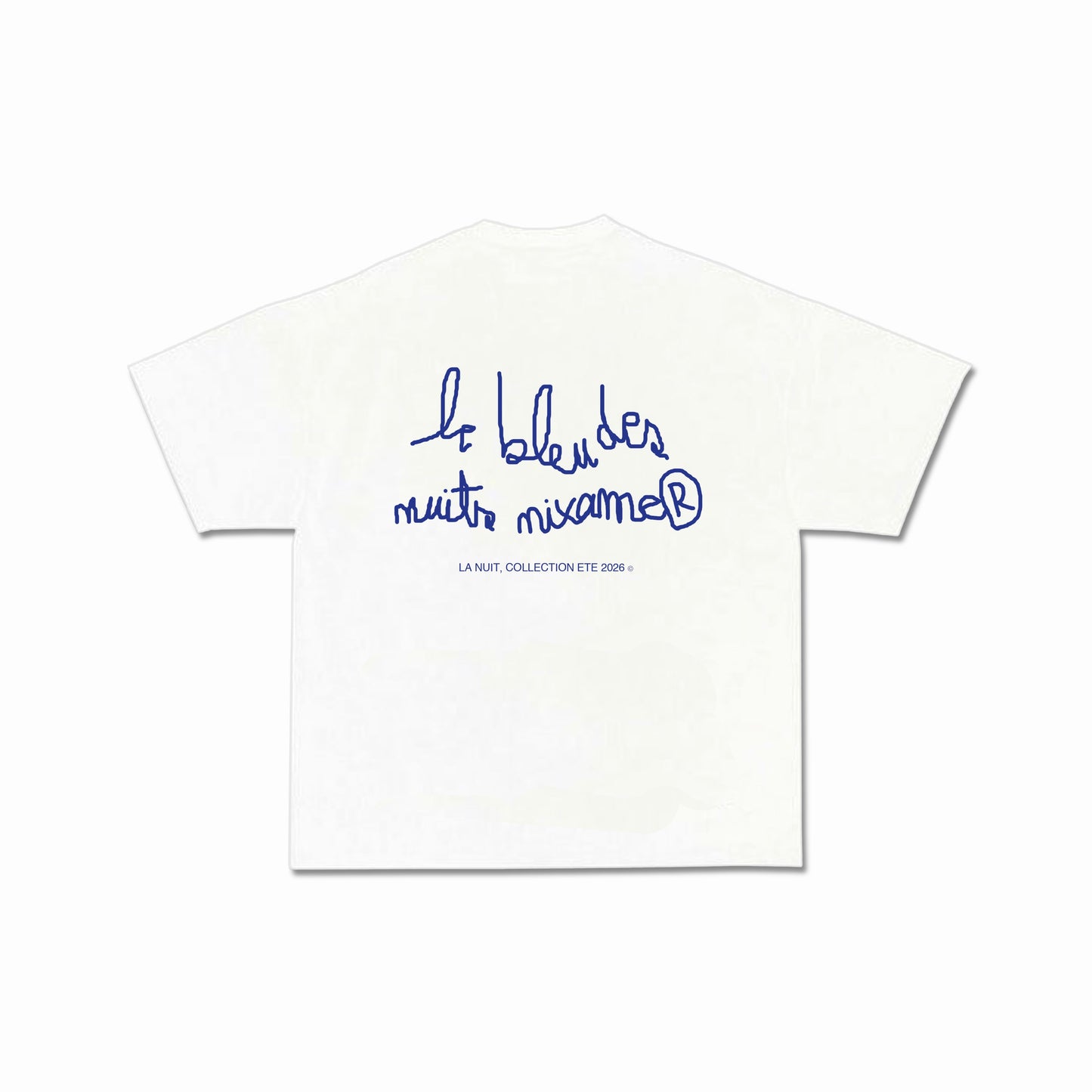 T-shirt - LE BLEU NIX ©