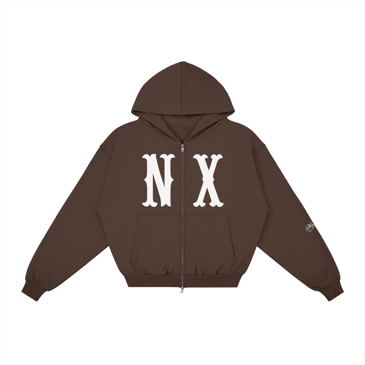Hoodie zip - Le N & X