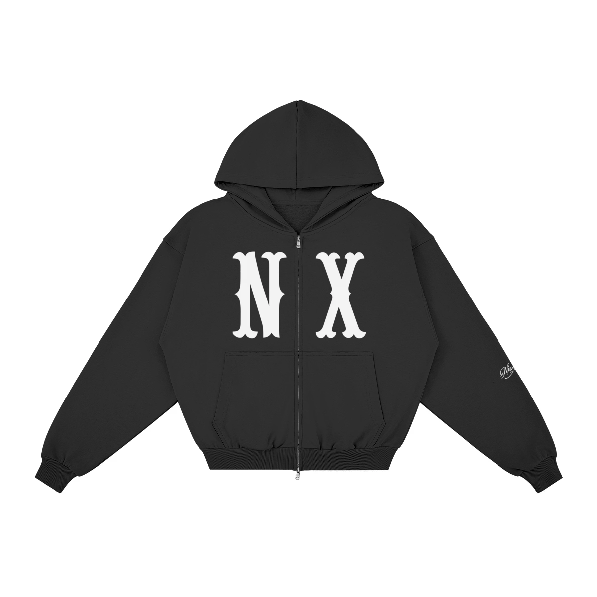 Hoodie zip - Le N & X