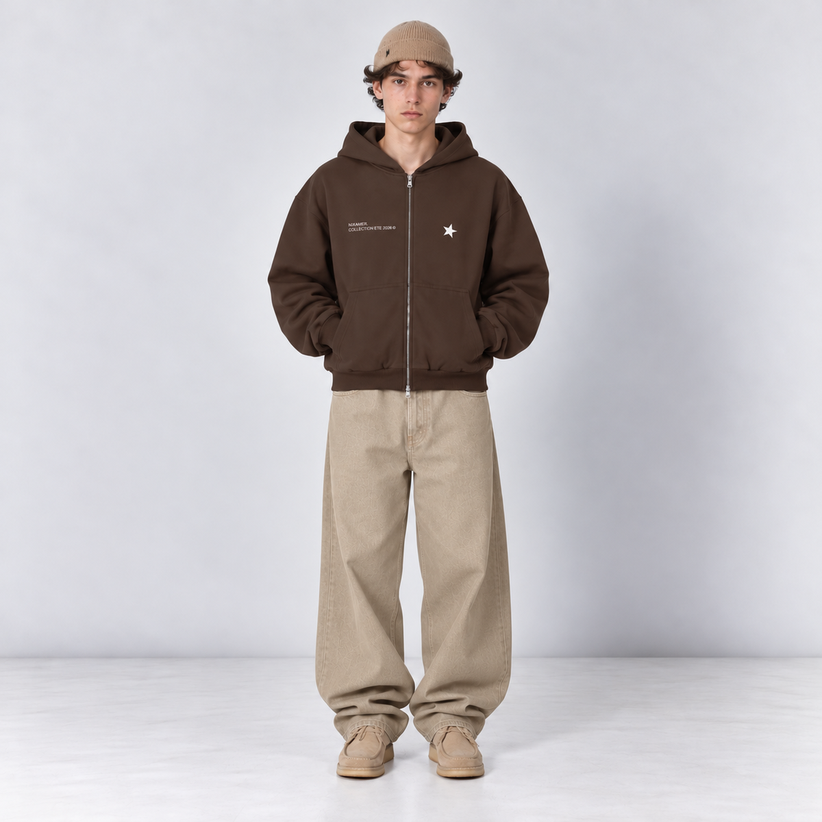 Hoodie Zip - La vie est belle | +3 couleurs