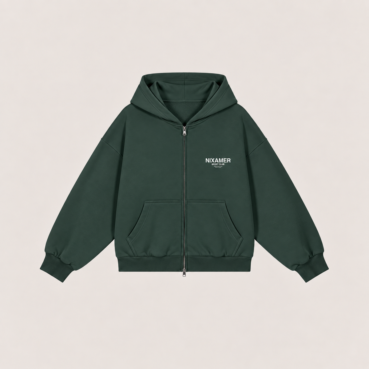 Hoodie Zip - Sport Club | +3 couleurs