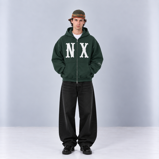Hoodie zip - Le N & X
